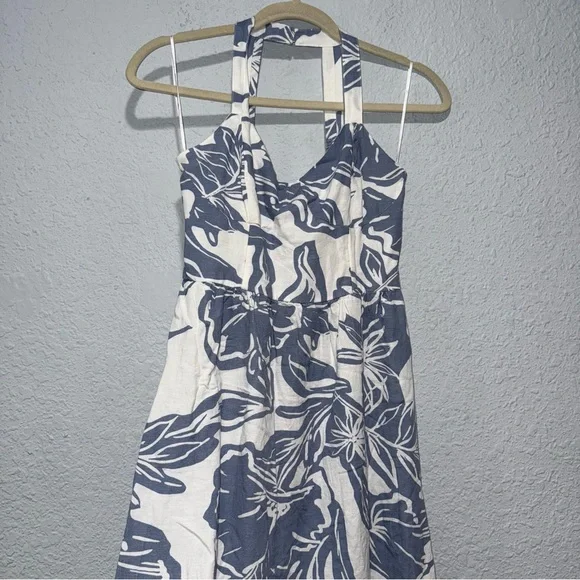 Jessica Simpson Open Back Maxi Cami Dress - Boho Glam S Preowned - Picture 3 of 5